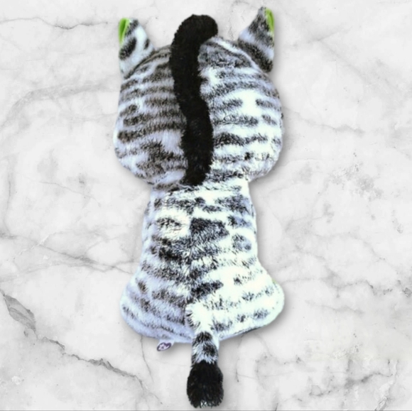 TY BEANIE BOOS ZIG ZAG ZEBRA 2011 9" PLUSH - Picture 3 of 8